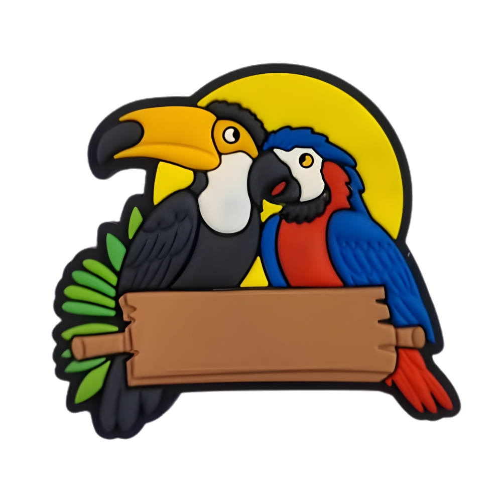 Imã Tucano e Arara Pantanal Etiq